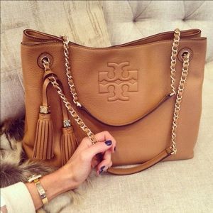 Tory Burch Thea Slouchy chain tote bag
